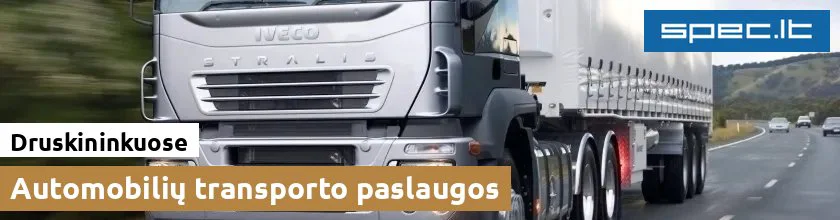 Automobilių transporto paslaugos Druskininkuose | spec.lt