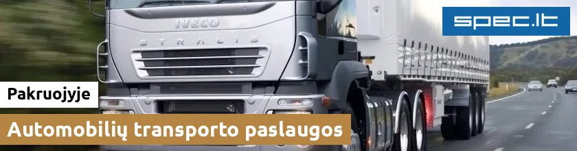 Automobilių transporto paslaugos Pakruojyje | spec.lt