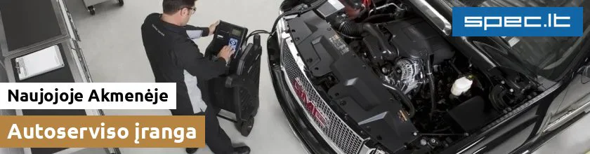 Autoserviso įranga Naujojoje Akmenėje