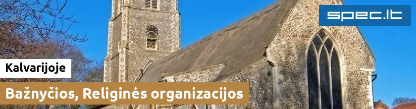 Bažnyčios, Religinės organizacijos Kalvarijoje