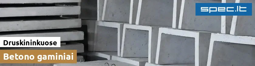 Betono gaminiai Druskininkuose | spec.lt