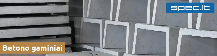 Betono gaminiai | spec.lt