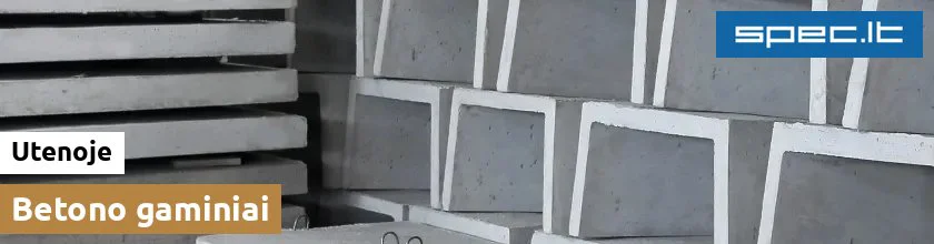 Betono gaminiai Utenoje | spec.lt