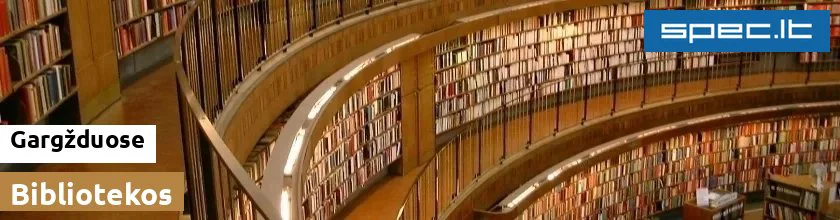 Bibliotekos Gargžduose | spec.lt