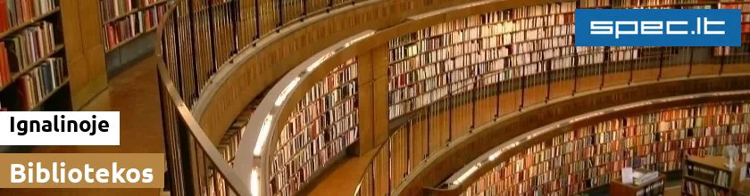 Bibliotekos Ignalinoje | spec.lt