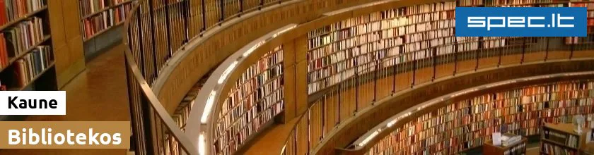 Bibliotekos Kaune | spec.lt