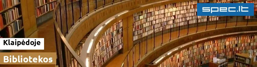 Bibliotekos Klaipėdoje | spec.lt