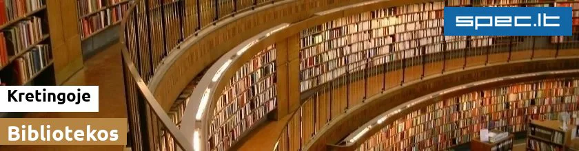 Bibliotekos Kretingoje | spec.lt