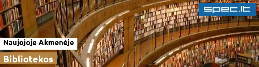Bibliotekos Naujojoje Akmenėje