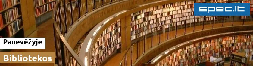 Bibliotekos Panevėžyje | spec.lt