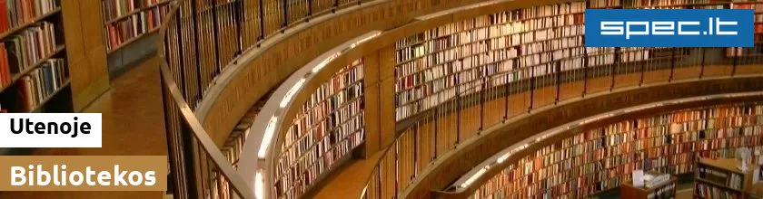 Bibliotekos Utenoje | spec.lt