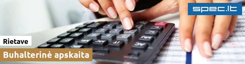 Buhalterinė apskaita Rietave | spec.lt