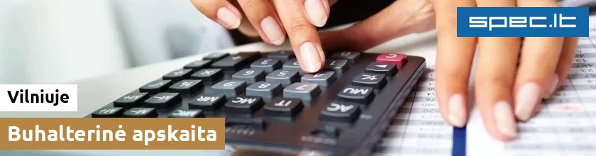 Buhalterinė apskaita Vilniuje | spec.lt