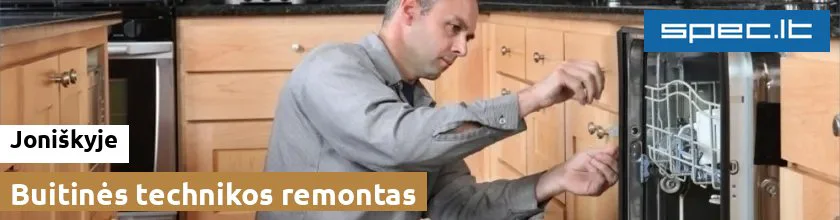 Buitinės technikos remontas Joniškyje