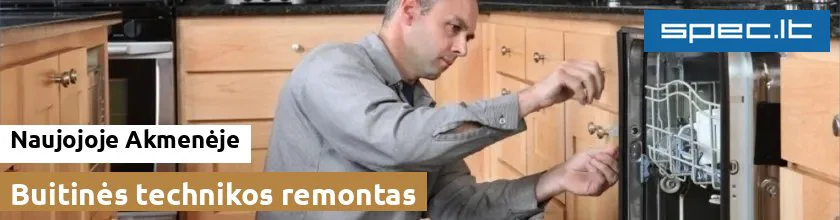 Buitinės technikos remontas Naujojoje Akmenėje