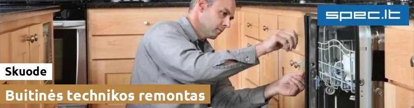 Buitinės technikos remontas Skuode