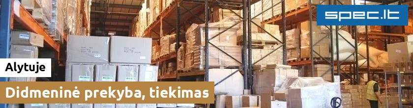 Didmeninė prekyba, tiekimas Alytuje | spec.lt