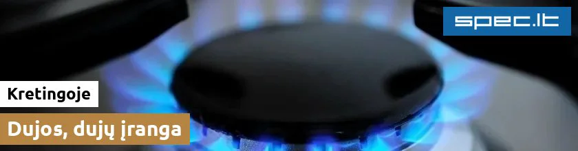 Dujos, dujų įranga Kretingoje | spec.lt
