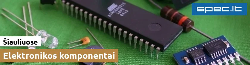 Elektronikos komponentai Šiauliuose | spec.lt