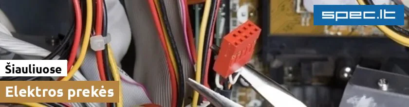 Elektros prekės Šiauliuose | spec.lt