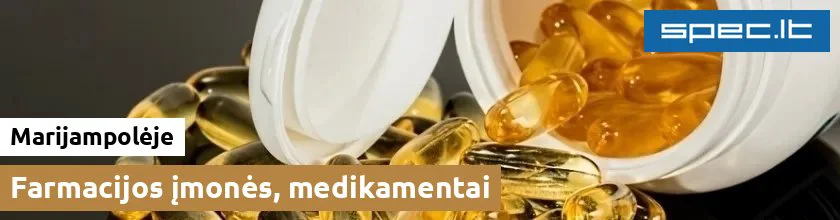 Farmacijos įmonės, medikamentai Marijampolėje | spec.lt