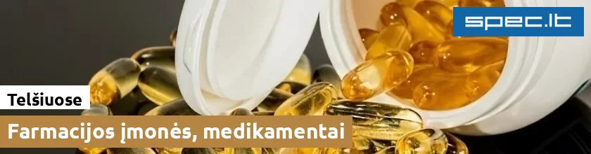 Farmacijos įmonės, medikamentai Telšiuose | spec.lt