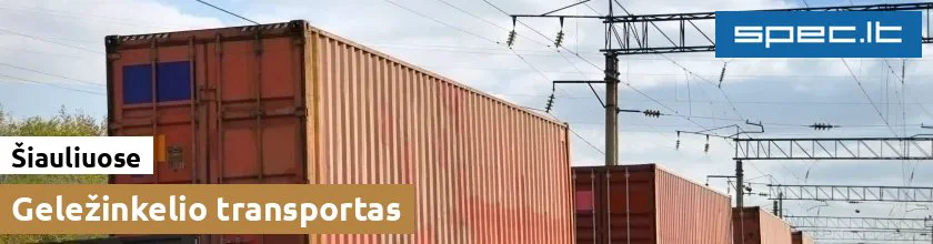 Geležinkelio transportas Šiauliuose