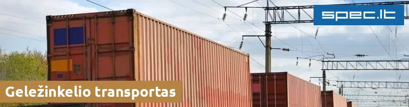 Geležinkelio transportas | spec.lt