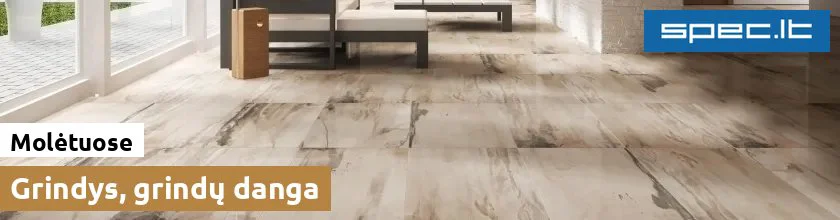 Grindys, grindų danga Molėtuose