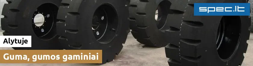 Guma, gumos gaminiai Alytuje | spec.lt