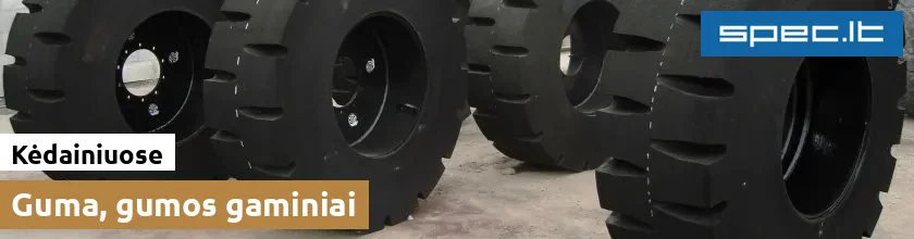 Guma, gumos gaminiai Kėdainiuose