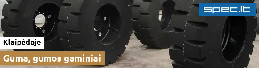 Guma, gumos gaminiai Klaipėdoje | spec.lt