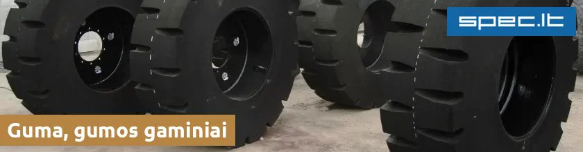 Guma, gumos gaminiai | spec.lt