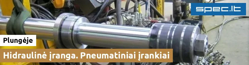 Hidraulinė įranga. Pneumatiniai įrankiai Plungėje