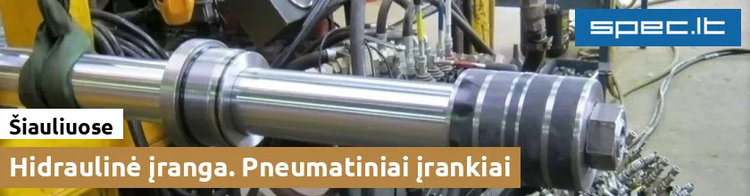 Hidraulinė įranga. Pneumatiniai įrankiai Šiauliuose | spec.lt