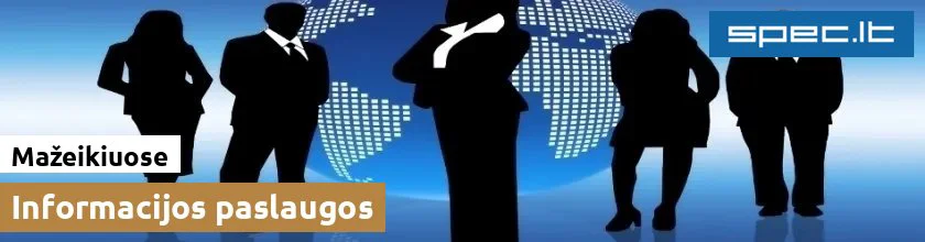 Informacijos paslaugos Mažeikiuose | spec.lt
