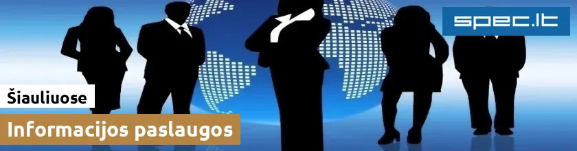 Informacijos paslaugos Šiauliuose | spec.lt