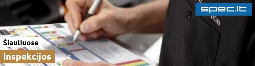 Inspekcijos Šiauliuose | spec.lt