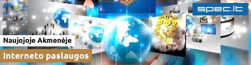 Interneto paslaugos Naujojoje Akmenėje