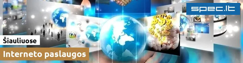 Interneto paslaugos Šiauliuose | spec.lt
