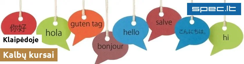 Kalbų kursai Klaipėdoje | spec.lt
