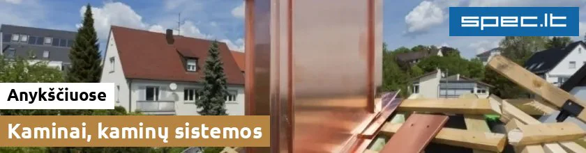 Kaminai, kaminų sistemos Anykščiuose