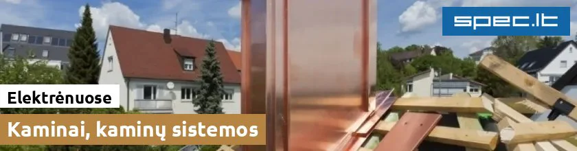 Kaminai, kaminų sistemos Elektrėnuose