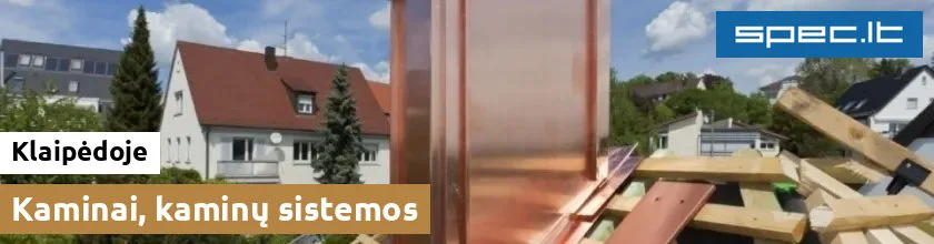 Kaminai, kaminų sistemos Klaipėdoje | spec.lt