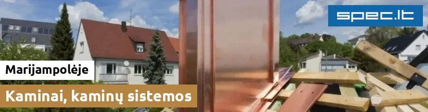 Kaminai, kaminų sistemos Marijampolėje
