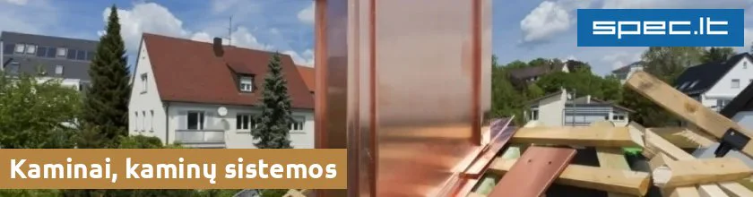 Kaminai, kaminų sistemos | spec.lt