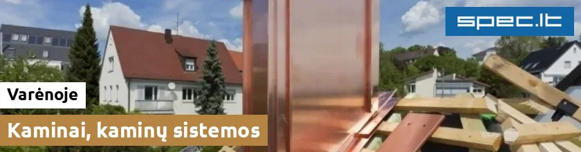 Kaminai, kaminų sistemos Varėnoje