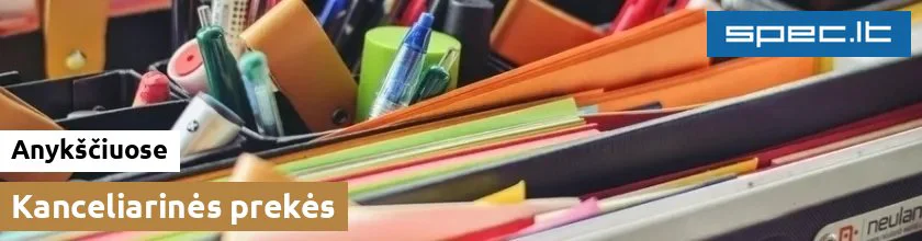Kanceliarinės prekės Anykščiuose | spec.lt