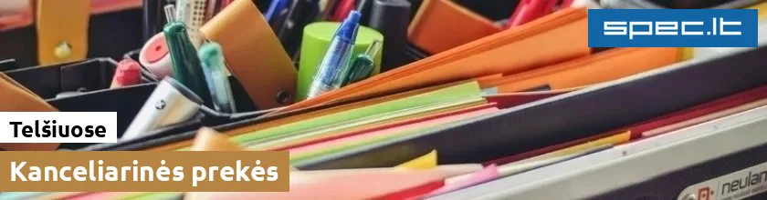 Kanceliarinės prekės Telšiuose | spec.lt