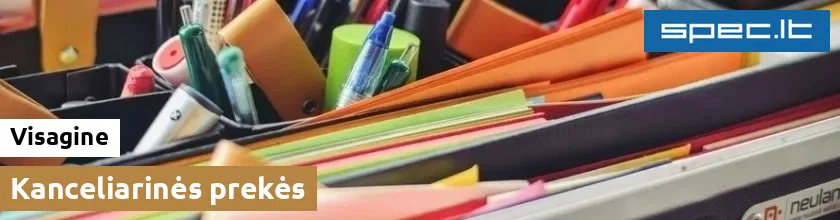 Kanceliarinės prekės Visagine | spec.lt